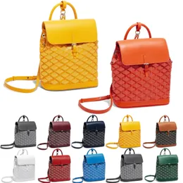 Mini sırt çantası stili alpin moda anlık anlık okul çantası spor çapraz vücut tote erkekler orijinal deri kitap çantaları omuz şehir kadınları mochila lüks tasarımcı açık çanta