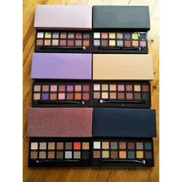 Palette di ombretti per trucco di marca di alta qualità Palette di ombretti in edizione limitata di 14 colori con pennello per qualsiasi tipo di pelle