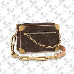 M68906 Yumuşak Bagaj Kutusu Crossbody Omuz Torbası Çanta Çantası UNISEX Moda Lüks Tasarımcı Messenger Çantası En Kalite Çanta Hızlı Teslimat