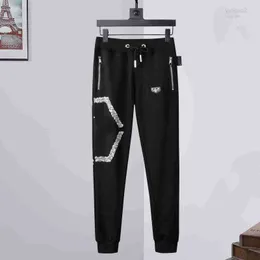 2023PLEIN BEAR JOGGINGHOSE STEINE GOTHIC Herren Damen Hose Sport Luxus Designer Jogginghose Kordelzug Jogger Paar Markenkleidung 84180