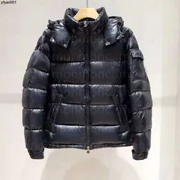 Down Mens Jaquetas Estilista Casaco Parka Top Quality Classic Puffer Jaqueta Com Capuz Casacos Grossos Mulheres Penas À Prova de Vento Outerwear Chapéu Removível Tamanho 19CA