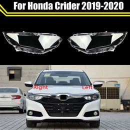 Auto Front Scheinwerfer Abdeckung für Honda Crider 2019 2020 Auto Scheinwerfer Lampenschirm Lampcover Kopf Lampe Licht Abdeckungen Glas Objektiv Shell