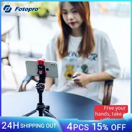 Aksesuarlar Fotopro 3 1 Kablosuz Bluetooth Selfie Stick Mini Tripod İPhone 13 Pro Huawei Tutucu SY100+SJ86PRO için uzatılabilir monopod