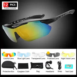 Eyewears Gepolariseerde sportbrillen Heren en dames Fietszonnebrillen Brillen Mountain MTB Fietsen UV400 Zonnebrillen Fietsbrillen