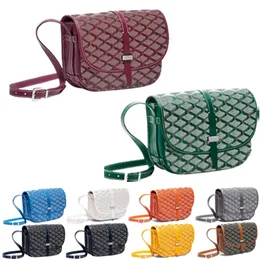 Masowe Messenger Belvedere Projektanci Postman Torby Crossbody Envelope oryginalne skórzane wiszące wkładki