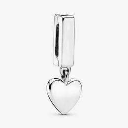 Nueva llegada 925 plata esterlina Reflexions corazón cuelga el encanto del clip ajuste original pulsera europea del encanto joyería de moda Accessorie242e