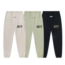 Moda Erkek Pantolon1977 Essentialpants Designer Unisex Pantolon Mektup Baskı Essentialhoody Kadın Dört Sezon Pantolon Renk Pantolon Rahat