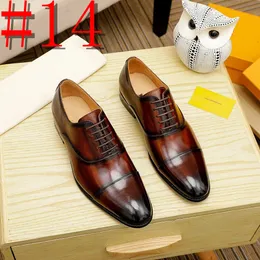 24 -stylowa sukienka Oxford na męski druk Brogue Party Wedding Party Buts Men Lace Up Retro Luksusowa skórzana metalowa klamra sapatos para hombre