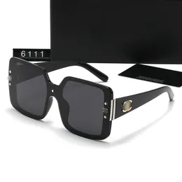 Herren-Damen-Sonnenbrille, Designer-Sonnenbrille, Buchstaben, luxuriöse rechteckige Schutzbrille, mehrfarbige Rahmen für Damen, übergroße polarisierte Senioren-Sonnenbrille, UV400-Schutz