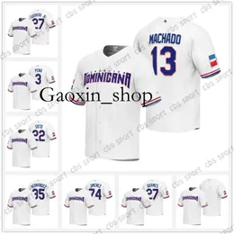 Gaoxin Vladimir Guerrero Jr. Team Dominikanische Republik WBC Trikot 2023 Baseball Eloy Jimenez Pena Franco Manny Hado Rafael Devers Juan Soto Julio