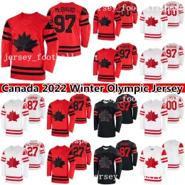 97 Connor Mcdavid 2023 Team Canada Hockey Jersey Sidney Crosby Alex Pietrangelo Nathan Mackinnon John Tavares Mitch Marner Patrice Bergeron