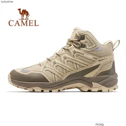 Scarpe da trekking designer cammelli per esterni scarpe da alpinismo femminile impermeabile anti -slip primavera/estate Nuovi sport maschili