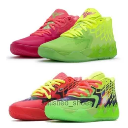 2023 Mb01 Rick Morty Scarpe casual in vendita Uomo Donna Lamelo Ball Queen City Scarpe sportive rosse Taglia 7-12