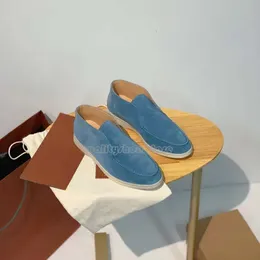 Scarpe casual di design di lusso Lp Pianas per Loro Pianas Scarpe Abito LP Mocassini Stivaletti Uomo Donna Appartamenti casual Scarpe da festa di nozze 194