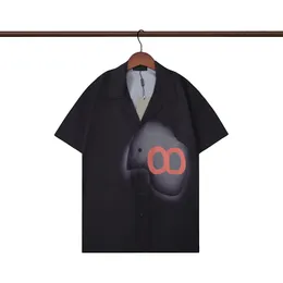 2024 Мужские классические рубашки Топы Повседневная рубашка на пуговицах с коротким рукавом Льняная пляжная летняя рубашка