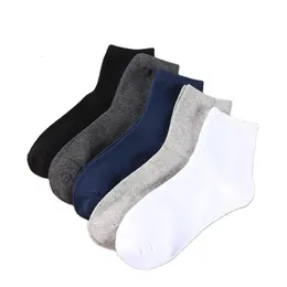 Spor çorapları kız pamuk toptan ortada -Siyah spor çoraplar saf renkli buket bel erkek çorapları düşük -üst ve sığ 231216