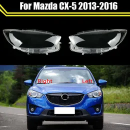 Para mazda CX-5 2013 2014 2015 2016 frente do carro farol capa auto abajur lâmpada cabeça luz lente de vidro escudo