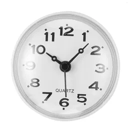 Wall Clocks Kitchen Round Digital Sucker Para Mujer Interior Anti-fog