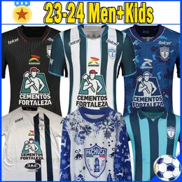 XXXL 2023 2024 CF PACHUCA 30 år fotbollströjor N. Ibanez E.Sanchez K.Alvarez Cabral A. Hurtado Pocho Hoodie Football Shirts 23 24 Special Edition Uniforms Kids Kits 3xl