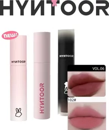 Lip Gloss HYNTOOR Macaron Série Lip Mud 22 Cores Matte Nuvem Air Velvet Lip Glaze Longa Duração À Prova D 'Água Lip Gloss Batom Líquido 231216