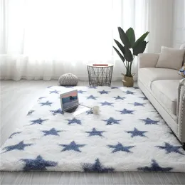 Mattor tie-dye fempekad stjärna mattor vardagsrum soffbord mattan barn som kryper mat kök non-halk mattan vikfönster matta 231216