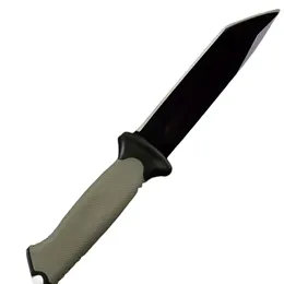 Coltello autodifesa coltello da sopravvivenza all'aperto affilato tattiche di sopravvivenza sul campo ad alta durezza portare lama diritta Prodotti squisiti e di alta qualità, stile unisex