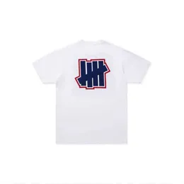 T-shirt da uomo Indefeated Summer Basic Fashion Brand Coppia T-shirt Invincible Five Bars Moda stampata in puro cotone a maniche corte da uomo