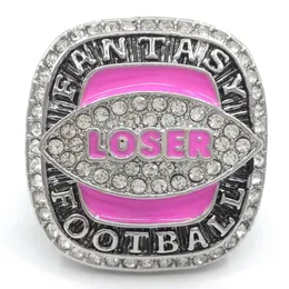 Fantasy Football Loser Championship Trophy Ring Last Place Award für Liga GRÖSSE 9 11 13316R