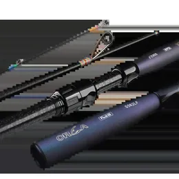 Boat Fishing Rods Mavllos OCKA FUJI Carp Fishing Rod Carbon Ultralight Solid UL Tip Fast Bait 1-8g BFS Casting Rod Fishing Trout Spinning Rod 231216