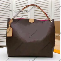 5a 1:1 Bolsa de designer de luxo GRACEFUL m43704 On the go mm mini totes Bolsas de luxo Bolsas de couro real lona de ombro Compras bolsa clássica