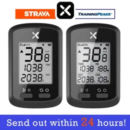 Computadores de bicicleta XOSS Bike Computer G Plus Wireless GPS Speedometer À Prova D 'Água Road Bike MTB Bicicleta Bluetooth ANT com Cadence Cycling Computer 231216