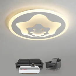 Światła sufitowe LED Nowoczesne światło lampy ze stopu akrylowego do sypialni foyer