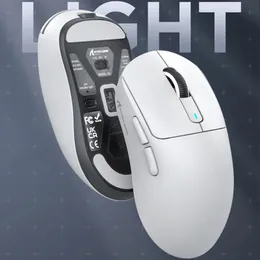 Mice Attack shark X3 Wireless Mouse 49g Lightweight with Tri Mode Connection 26000DPI 650ips PixArt PAW3395 Bluetooth 231216