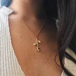 Модные ювелирные изделия Collier, массивное ожерелье с подвеской из розового золота и розы, женское ожерелье с подвеской «Красота и чудовище», подарок для любителей ювелирных изделий GB70322h