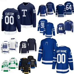 Hockey Jersey Toronto William Nylander Maple John Tavares Auston Matthews John Klingberg Morgan Rielly Mitchell Marner Max Domi Matthew Knies Leafs Calle Jarnkrok