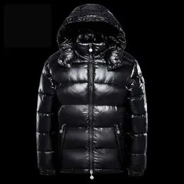 23ss Piumino da donna invernale termico antivento di design da uomo Materiale lucido Coppia manichino Cappotto con cappuccio stone2