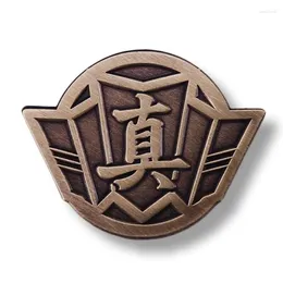 브로치 만화 Majima Family Brooch Dongcheng Club은 Real Island 그룹의 엠블럼을 조직합니다. 금속 배지 보석 액세서리