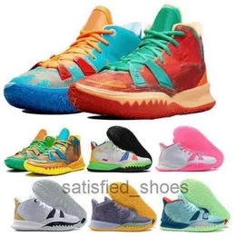 Kyrie 7 7s Men Basketball Shoes Room Fire Air and Earth Water Concepts Horus Final Rings Icons of Sport Fashion Trainers Sneakers