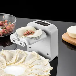 Baking Pastry Tools Automatic Electric Dumpling Machine Home Kitchen Rapid Prototyping Mold with A Spoon and Brush 231216