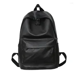 Backpack Large Women Soft Leather Rucksack Knapsack MenTravel Backpacks Shoulder School Bags For Teenage Girls Mochila Back Pack
