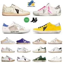 golden goose sneakers shoes super star mid high Superstar Ball Star Designer Luxurys Loafers Casual Shoes Luxe Dupe Suede Leather Italy Women Men Trainers Big Size Eur 46