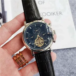 Top Classic Designer Watches PP Automatic Mechanical Watch Tourbillon Pin Watchfashion Wristband Montre de Luxe Pracele Gift