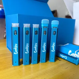 Cookies caneta descartável óleo grosso vazio recarregável 280mah pod dispositivo com caixa embalagem pk bolo ela atinge diferentes meninos da selva packman