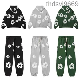 Mens Designer Sweat Suit Calças Hoodie Sweater Free People Movement Roupas Camisas Sweatsuits Preto Sweatpants Denim Tears Hoody Floral Pant W7IV