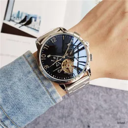 أعلى مصمم كلاسيكي الساعات pp منتج جديد للرجال الترفيه Five Needle Automatic Large Flywheel Mechanical Wrist with Logo Quartz Luxury Watch