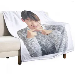 Blankets Min Hyuk Throw Blanket Fluffys Large Bed Linens Funny Gift For