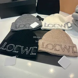 Chapéus de malha de luxo para homens mulheres designer quente gorro de caxemira chapéus unissex versáteis casuais chapéus sem aba