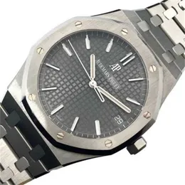 Luksusowy Audemar Pigue Watch Kwarc Ruch Abbey Royal Oak 15500st Oo.1220st.02 do98241