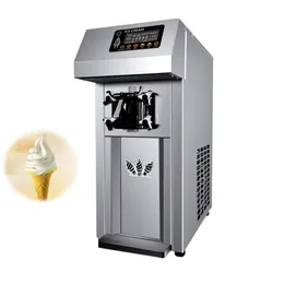 Soft Serve Ice Cream Maker One Flavor Desktop Fruit Yogurt Ice Cream Vending Machine