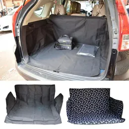 Dog Carrier Cargo Liner For Dogs 600D Oxford Cloth Trunk Protector Bite-Proof Waterproof Mat Wear-resistant With Pockets